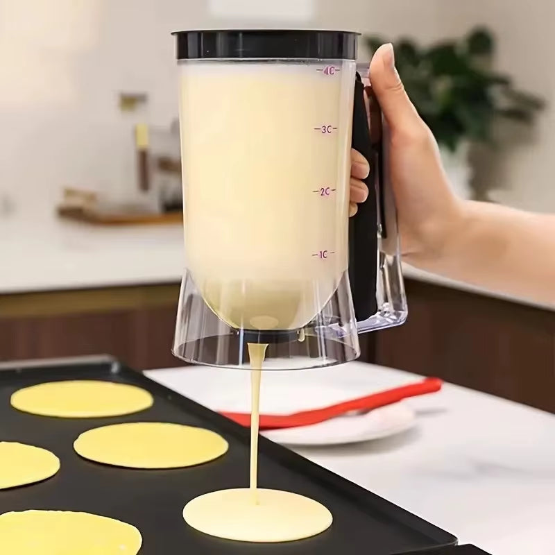 Cupcake Batter Dispenser - Designed for Easy Pouring - Non-Stick and Space-Efficient Ideal for Making Waffles Cakes and Pancakes